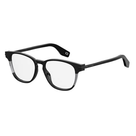marc jacobs unisex black square eyeglass frames marc29708070051