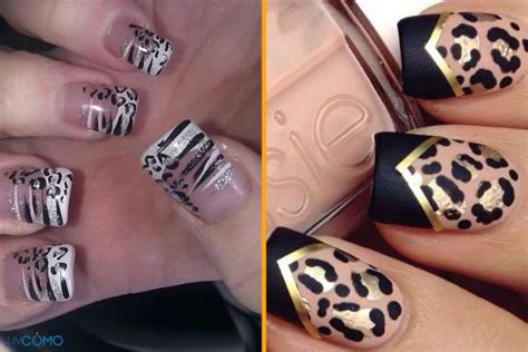 Aprender acerca 54 imagen uñas elegantes animal print Abzlocal mx