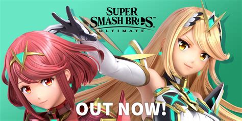 Xenoblade Chronicles S Pyra Mythra Joins Super Smash Bros Ultimate As A Dlc Fighter News