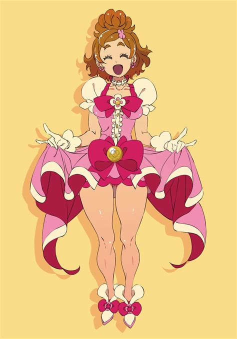 Fujii Shingo Cure Flora Haruno Haruka Go Princess Precure Precure Absurdres Highres