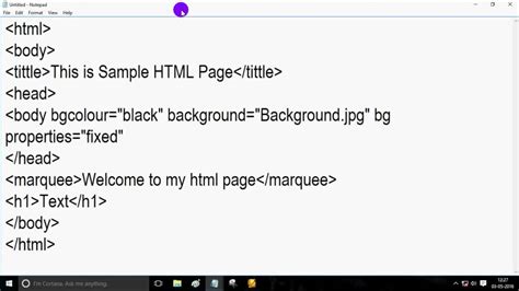 How To Create A Simple Web Page With Html Steps With Pictures Page