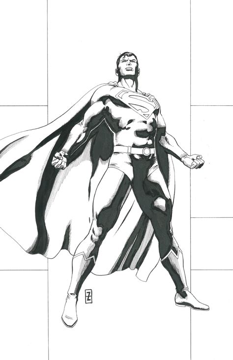 Superman By Patrick Zircher Comic Art Action Comics 1 Dc Comics