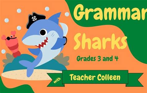 Grammar Sharks Small Online Class For Ages 8 10