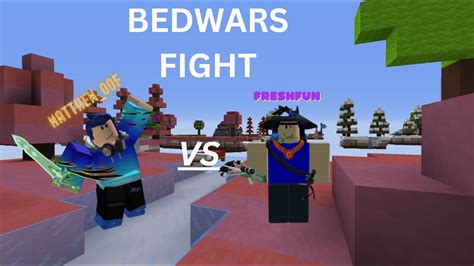 Bedwars Fight With Matthewoh7654 Youtube