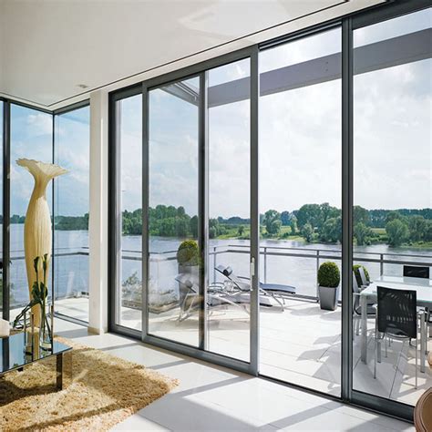 Premier folding doors with its unique technology, the patented sidelock system™, has created the first watertight exterior frameless door for residential and commercial applications. Aluminum interior frameless glass sliding doors for office