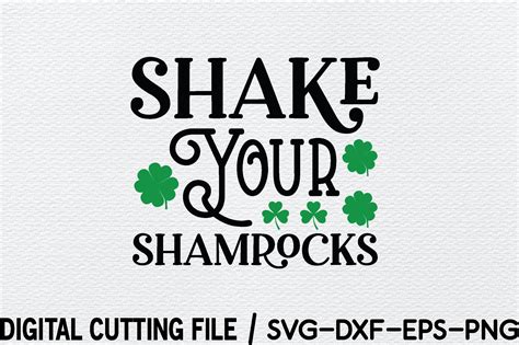 Shake Your Shamrocks Svg Graphic By Designerkrishna · Creative Fabrica