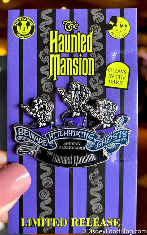 Disneys New Haunted Mansion Pins Are Glowing And It Isnt Your