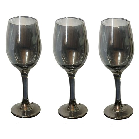 48 Pieces Grey Wine Glasses For Events Shop Today Get It Tomorrow
