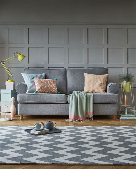 Dark Grey Sofa What Colour Cushions Baci Living Room