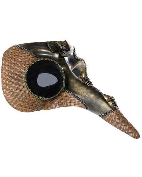 Steampunk Dr Pest Mask Gold To Order Horror