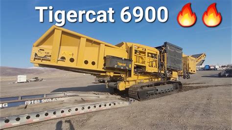 Tigercat Grinder Loaded And Delivered To Jobsite Youtube