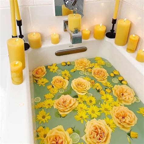 Aesthetic Bath Candle Aesthetic Yellow Aesthetic Aesthetic Photo Aesthetic Fashion Yellow