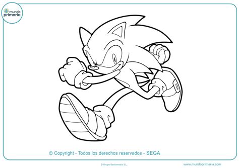 Dibujos De Sonic Para Colorear E Imprimir Gratis Sonic Para Colorear