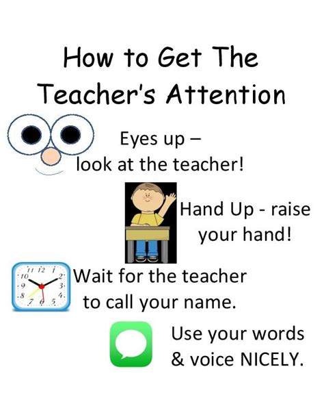 Pbis Poster Behavior Management How To Get The Teachers Attention