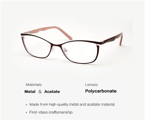 women s eyeglasses frame metal acetate cat eye twm7559 eyeglasses frames for women designer