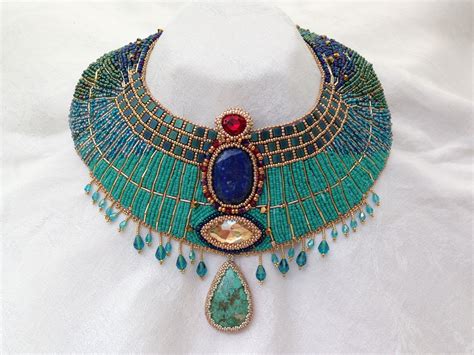 Idea From Jewellry Found In A Tomb In Ancient Egypt Lapis Lazuli