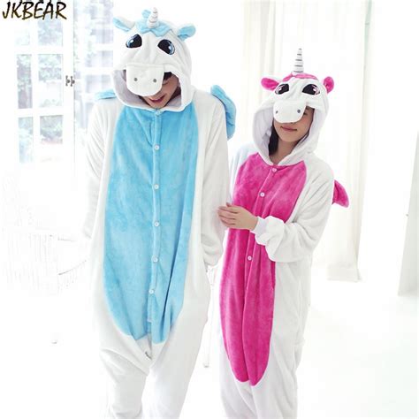 Hot Sale Cute Unicorn Onesies For Teenagers And Adults Flannel Funny