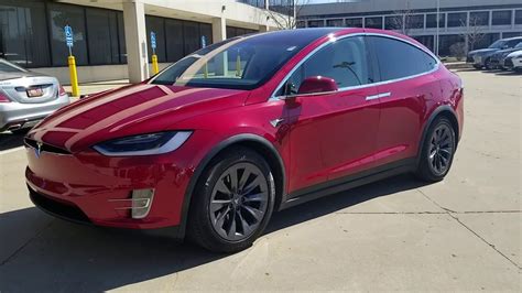 2018 Tesla Model X 75d Red Lexus Of Arlington Youtube