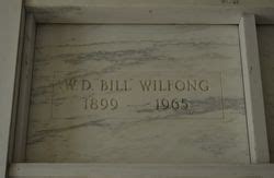 William Dewey Wilfong M Morial Find A Grave