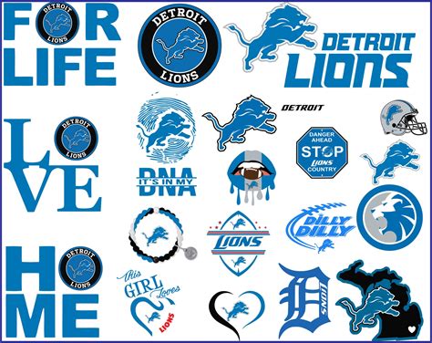 Detroit Lions Svg, NFL svg, Football Svg Files, T-shirt design, Cut