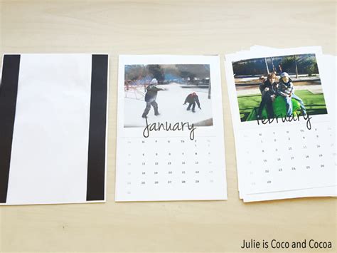 Photo Calendar Julie Measures