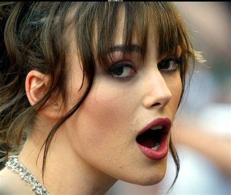 Kiera Knightleys Expression After I Dropped My Boxers Keira