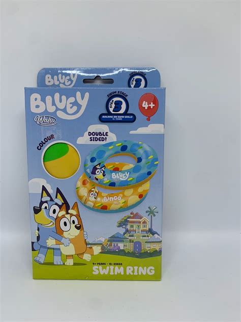 Bluey Swim Ring With Bluey Goggles Bundle 4614254423