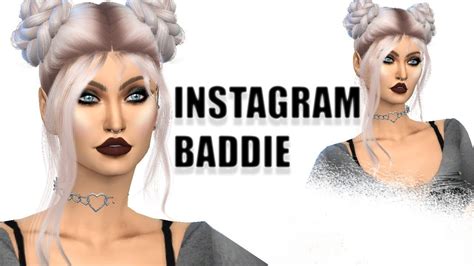 The Sims 4 Instagram Baddie Cas ♡ Youtube