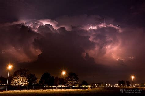 Thunderstorm By Benjamin Wende Facebooka Spectacular Thunderstorm At