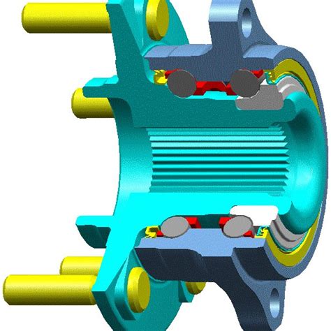 Wheel Hub Bearing Assembly Components Download Scientific Diagram