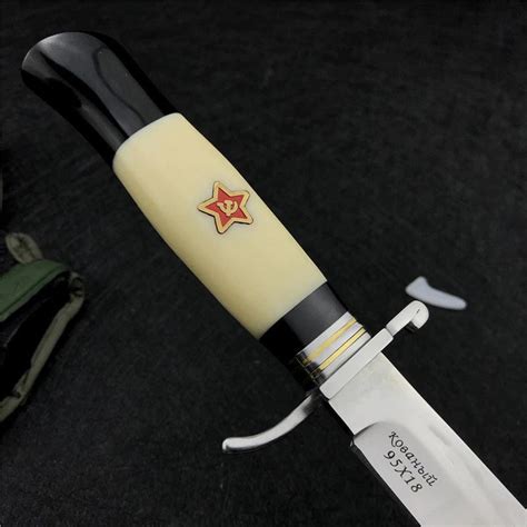Soviet Russian Nkvd Finka Knife Pocket Hunting Knife Outdoor Etsy