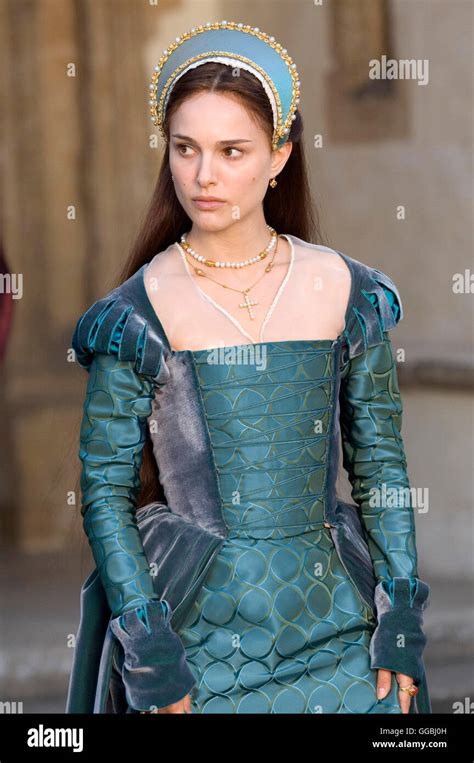 Die Schwester Der KÖnigin Natalie Portman Anne Boleyn On The Set Of
