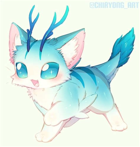 Pin By Mi Pham On Pet Mythical Creatures Art Cute Fantasy Creatures