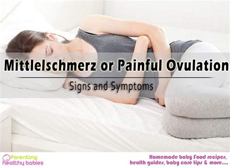 Mittlelschmerz Or Painful Ovulation Signs And Symptoms