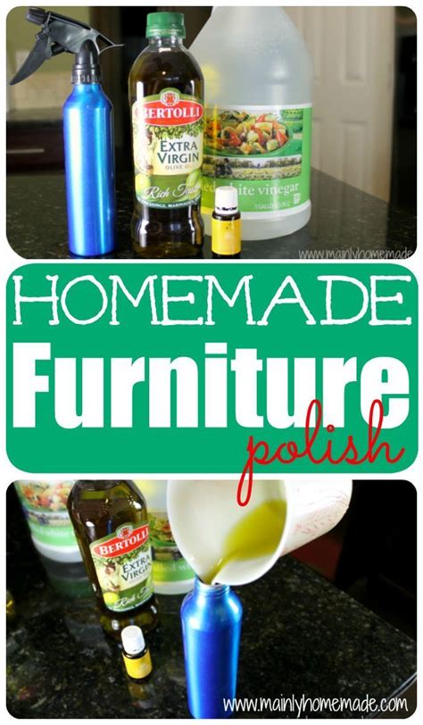 What oil is best for wood furniture? Simple Homemade Furniture Polish for Wood | Recipe | Diy ...