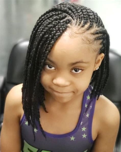 10 Ideal Weave Hairstyles For Kids To Try In 2021 In 2021 Black Girl