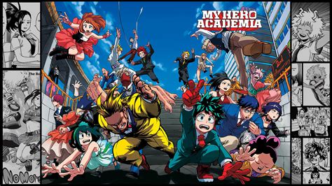 My Hero Academia Characters Boku No Hero Academia Anime Wallpaper 4k