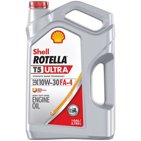 Buy Shell Rotella T5 Ultra Synthetic Blend 10w 30 Diesel Engine Oil 1