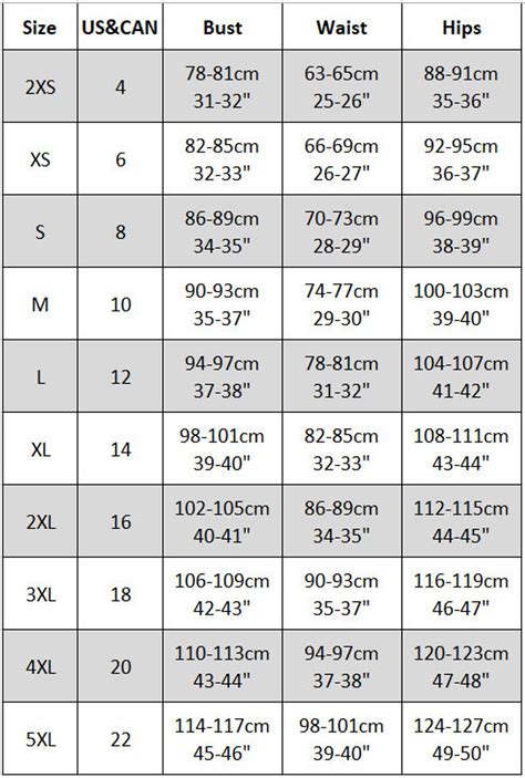Men S Clothing Size By Height And Weight Chart