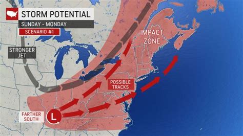 Despite Busy Storm Track Snow May Remain Scarce In Big Cities Along