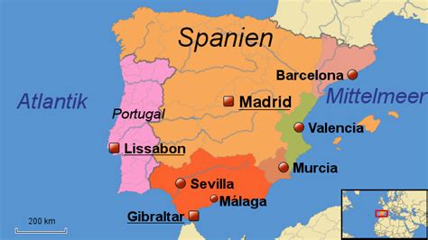 Stepmap Übersicht 1 Spanien Landkarte Für Deutschland