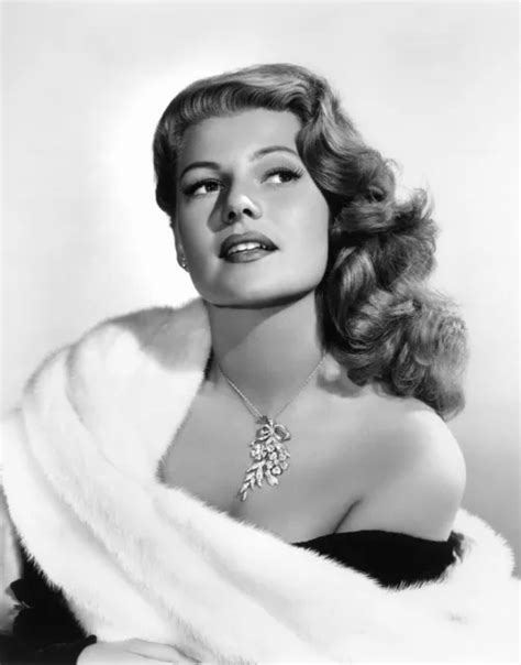 Vintage Retro Rita Hayworth Actress Sex Symbol 8x10 Photo Reprint 0002