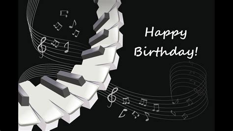 Free Printable Pages Boy Playing Piano With Happy Birthday
