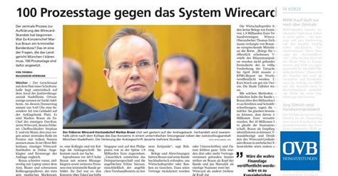 100 Prozesstage Gegen Das System Wirecard Ovb Heimatzeitungen