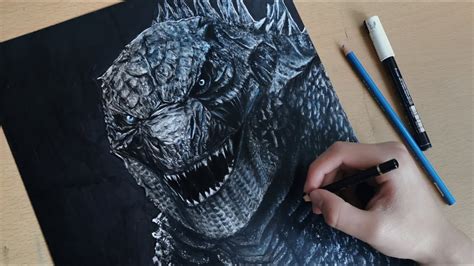 Update 74 Realistic Godzilla Drawing Best Nhadathoangha Vn