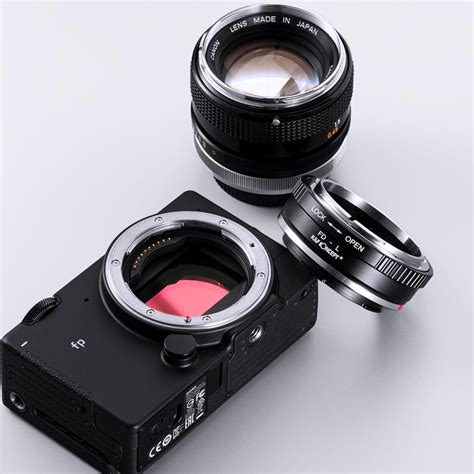 canon fd and fl 35mm lens to sigma leica panasonic l mount camera adapter kentfaith