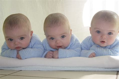 How Adorable Are These Little Guys ♥ Kute Kids Pinterest Triplets