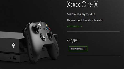 Microsoft Xbox One X Launched In India At Rs 44990 Sale To Begin From