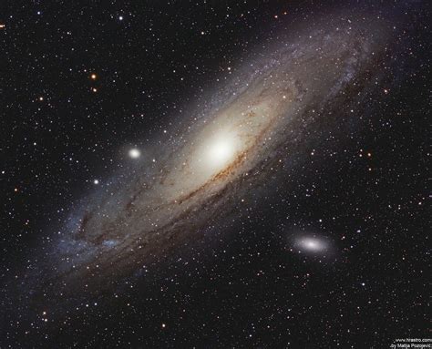 M31 Andromeda Galaxy Astrophotography By Hrastro