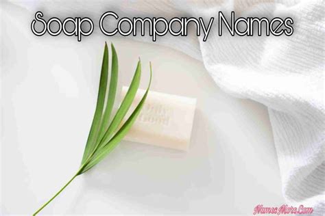 950 Soap Company Names With All Quality Guide 2023